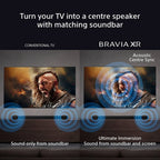 Sony K55XR8APU 55 Inch BRAVIA 8A 4K UHD HDR OLED Smart TV with BRAVIA Theatre Bar 8 HTA8000 Soundbar Bundle