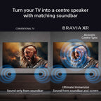 Sony K55XR8APU 55 Inch BRAVIA 8A 4K UHD HDR OLED Smart TV with BRAVIA Theatre Bar 8 HTA8000 Soundbar Bundle